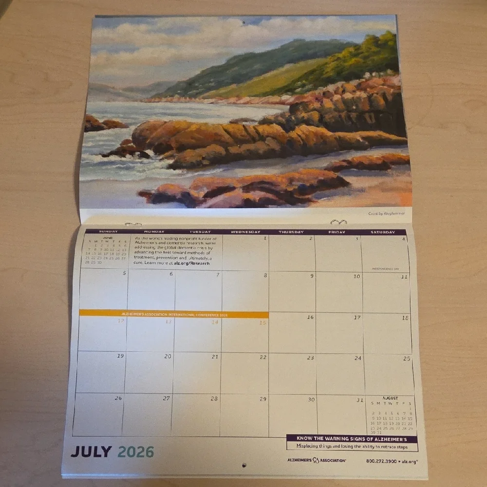 2026 Wall Calendar featuring Canvas Classics